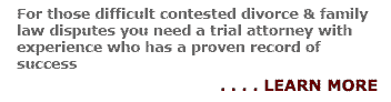 Learn More about Divorce and Family Litigation
